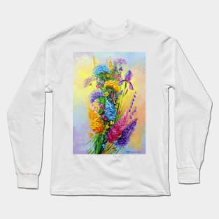 Bouquet of meadow flowers Long Sleeve T-Shirt